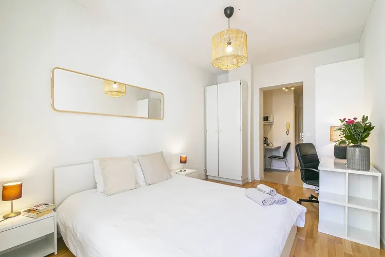 Furnished studio near Lausanne train station with Wi-Fi Interior 2
