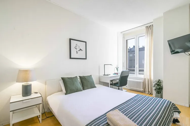 Studio meublé proche gare de Lausanne avec Wi-Fi Interior 1