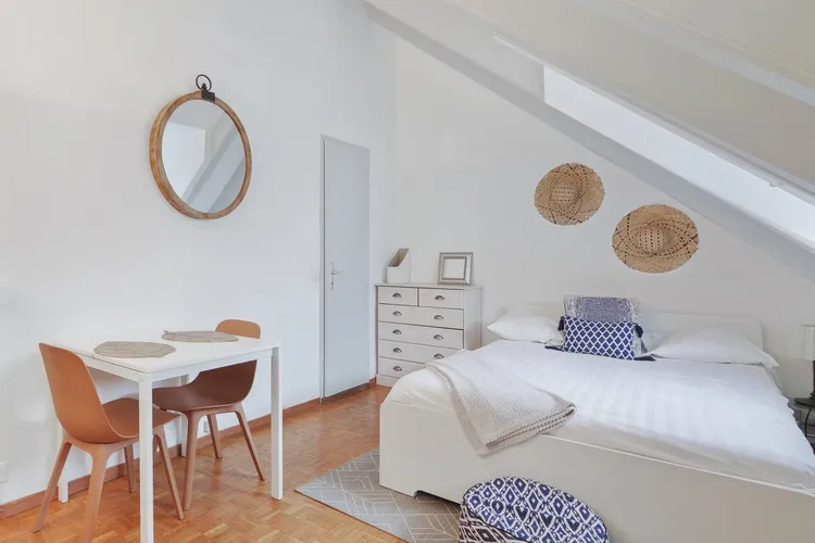 Charming studio apartment low-budget in Carouge, Geneva