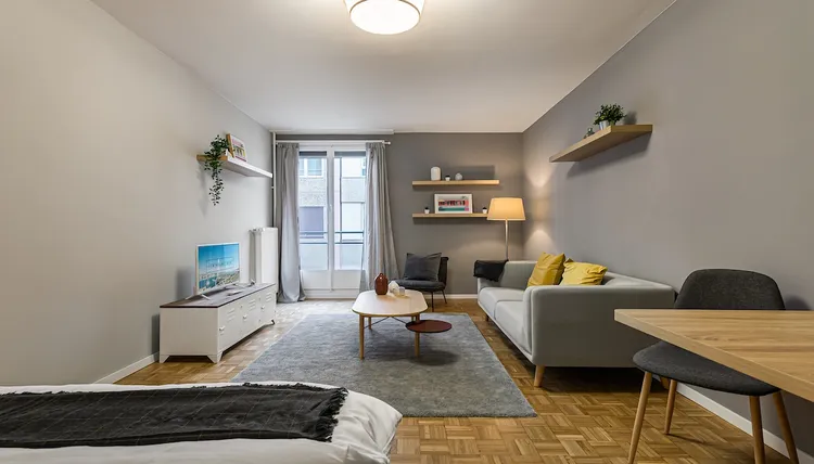Stylish studio apartment low-budget in Nations, Geneva Interior 2