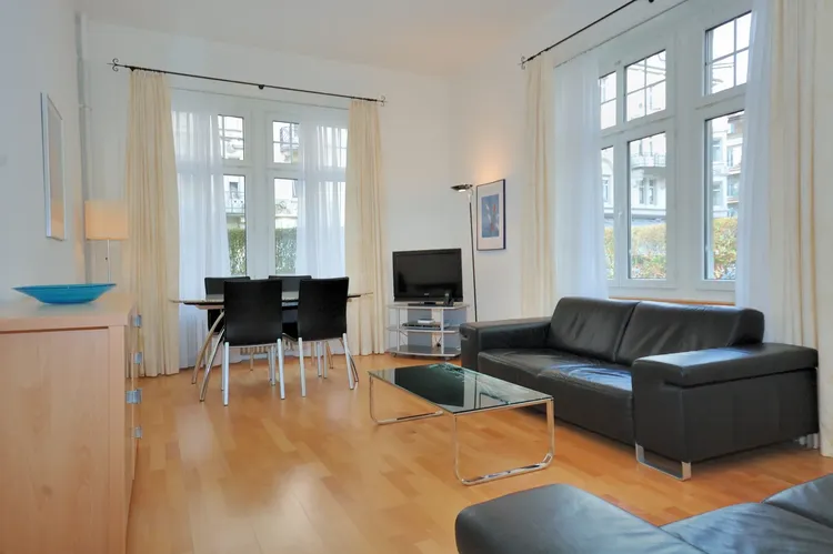 Bel appartement d'un chambre dans un quartier résidentiel de Zurich.
