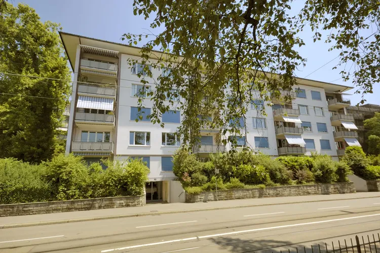 Two bedrooms ideally located in the heart of Zurich and close to the Limmat. Interior 1